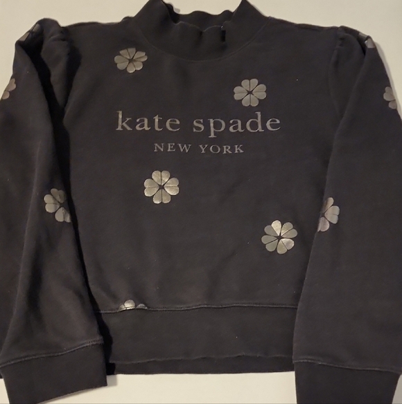 kate spade Other - Kate Spade Black Floral Girl's Top